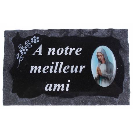 Plaque Cimetiere A Notre Meilleur Ami 9x14 