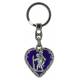 Porte-Clefs - St Christophe - Email bleu