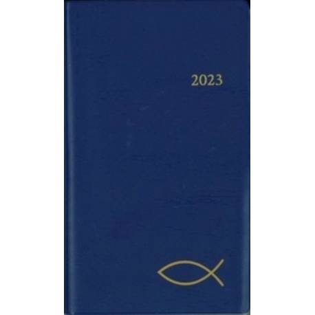 Agenda du Chrétien 2024 - Bleu 