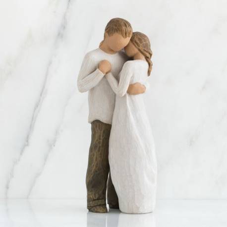 Statuette Willow Tree : Couple Debout 23 Cm - Promise