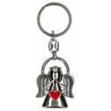 Porte-Clefs - Ange - Coeur rouge