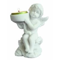 Beeld 13 cm - Alabaster - Engel 