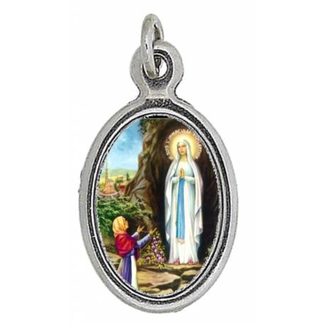 Médaille 25 mm Ov - Apparition Lourdes