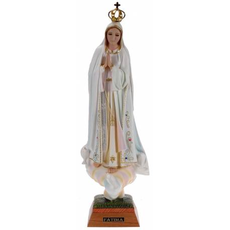 Statue 28 cm - Fatima - yeux de verre