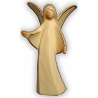 Ange En Bois Sculpte 11Cm Alabaster