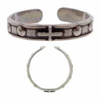 Ring-Tientje - Bt 4 mm - Diam 2 - Met Verzilverd 