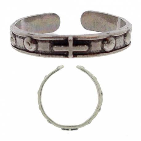 Ring-Tientje - Bt 4 mm - Diam 2 - Met Verzilverd 