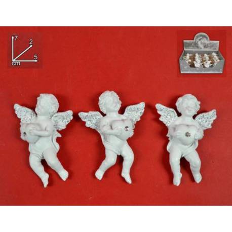 Plaque Magnétique - Ange - 7 cm - 3/set - 24/bte