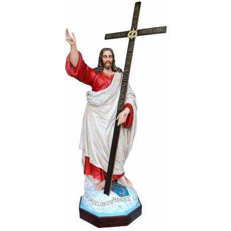 Beeld Christus 160 cm in glasvezel 