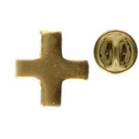 Priesterkruisje verguld 6 x 6 mm 