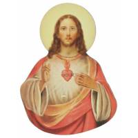 Plaque Magnétique Sacré Coeur de Jésus