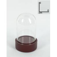 Globe / Verre Ht 9 Cm - Diam 6 Cm