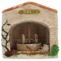 Provencaalse decor Electrische Olie Molen 15 x 15 cm 