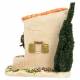 Provencaalse decor Huis met boom 17 x 12 x 12 cm 