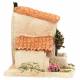 Décor pour santons de Provence Maisonnette et grange 17 x 12 x 12 cm