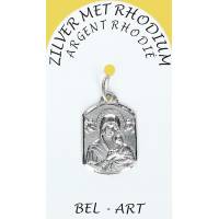 Médaille Argent Rhodié - Perp. Secours