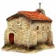 Santons De Provence Kleine kapel - 10 x 20 x H 15 cm 