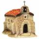 Santons De Provence Kleine kapel - 10 x 20 x H 15 cm 