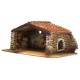 Santons De Provence Stal Met Puntdak - 27 x 14 x H 11 cm 