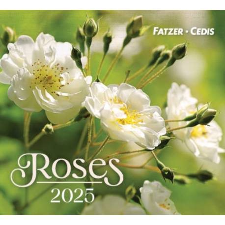 Calendrier 2025 - Roses 