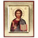 Icône - 13 X 10 cm - Christ Pantocrator