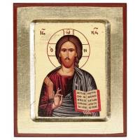 Icône - 18 X 14 cm - Christ Pantocrator