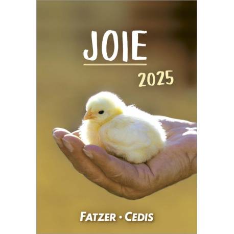 Calendrier 2025 - Mini Joie 