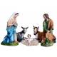 Kerstfiguren in hars 5 stucks 65 cm 