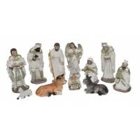 Kerstgroep van 11 figuren - 10 cm 