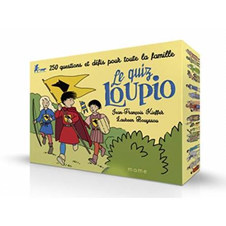 Le quiz Loupio : Avec 9 livrets, 60 jetons 