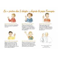 La "prière des 5 doigts" d'après le pape François 