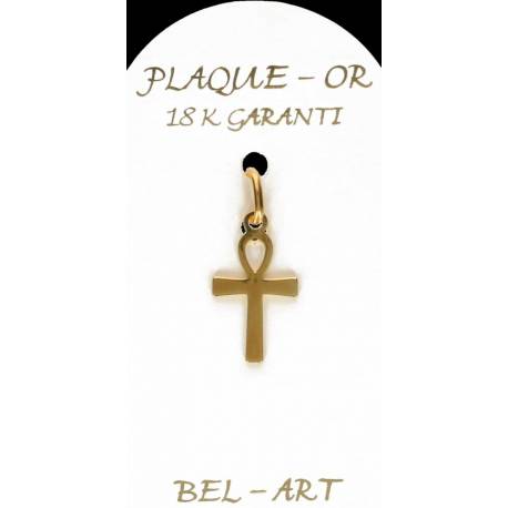 Croix Plaqué-Or - 15 X 10 mm