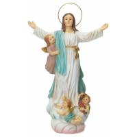 Statue 18 cm - Vierge / anges