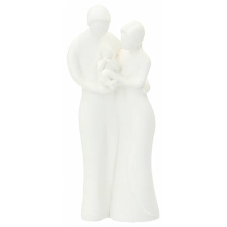 Ste famille 13 cm - imitation porcelaine