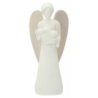 Ange 12 cm - imitation porcelaine