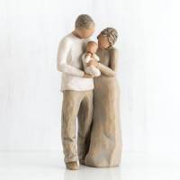 Statuette Willow Tree : Couple Debout Avec Bébé 22 Cm - We are three