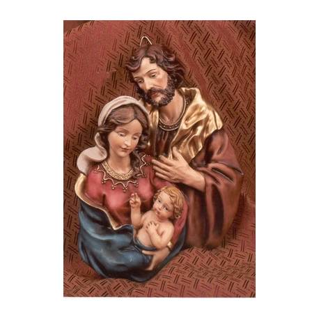 Plaque Murale - 18 cm - Ste Famille