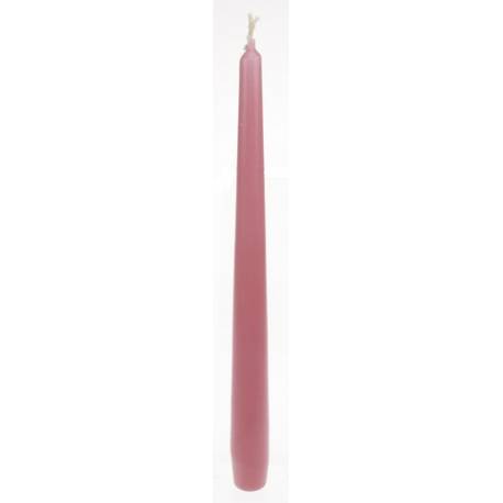 Bougie Gothique 250 X 23 mm - Vieux Rose