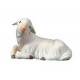 Agneau Couche pour personnages de crèche de 16 cm Couleur