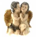 Couple D'anges 26 X 15 Cm S'embrassant