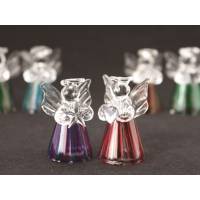 Ange 4 Cm Verre Six couleurs (assortiments) 6 / Set