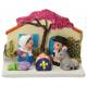 Crèche de Noël en terre cuite - "Crèche du monde" Provence