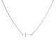 Collier avec croix en argent