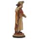 Statue en bois sculpté Saint Jacques 8 cm couleur