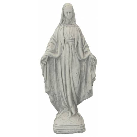 Statue Vierge Miraculeuse - H 28 cm