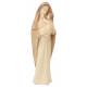 Statue Vierge Marie avec enfant en bois- 30 cm - 2 ton bois