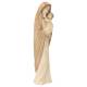 Statue Vierge Marie avec enfant en bois- 30 cm - 2 ton bois