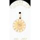 Médaille plaqué-or - Vierge priante 20 mm